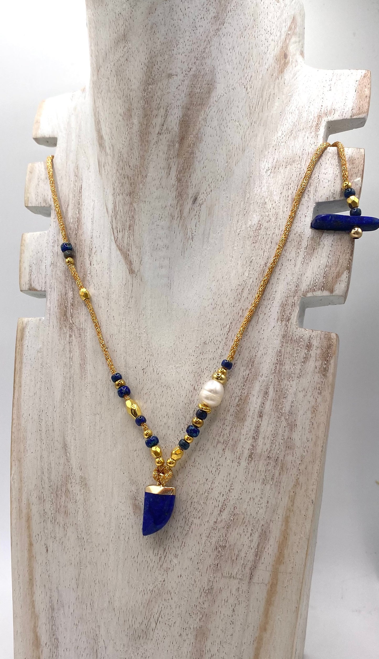 Collier DANTI Bleu - Lapis Lazuli