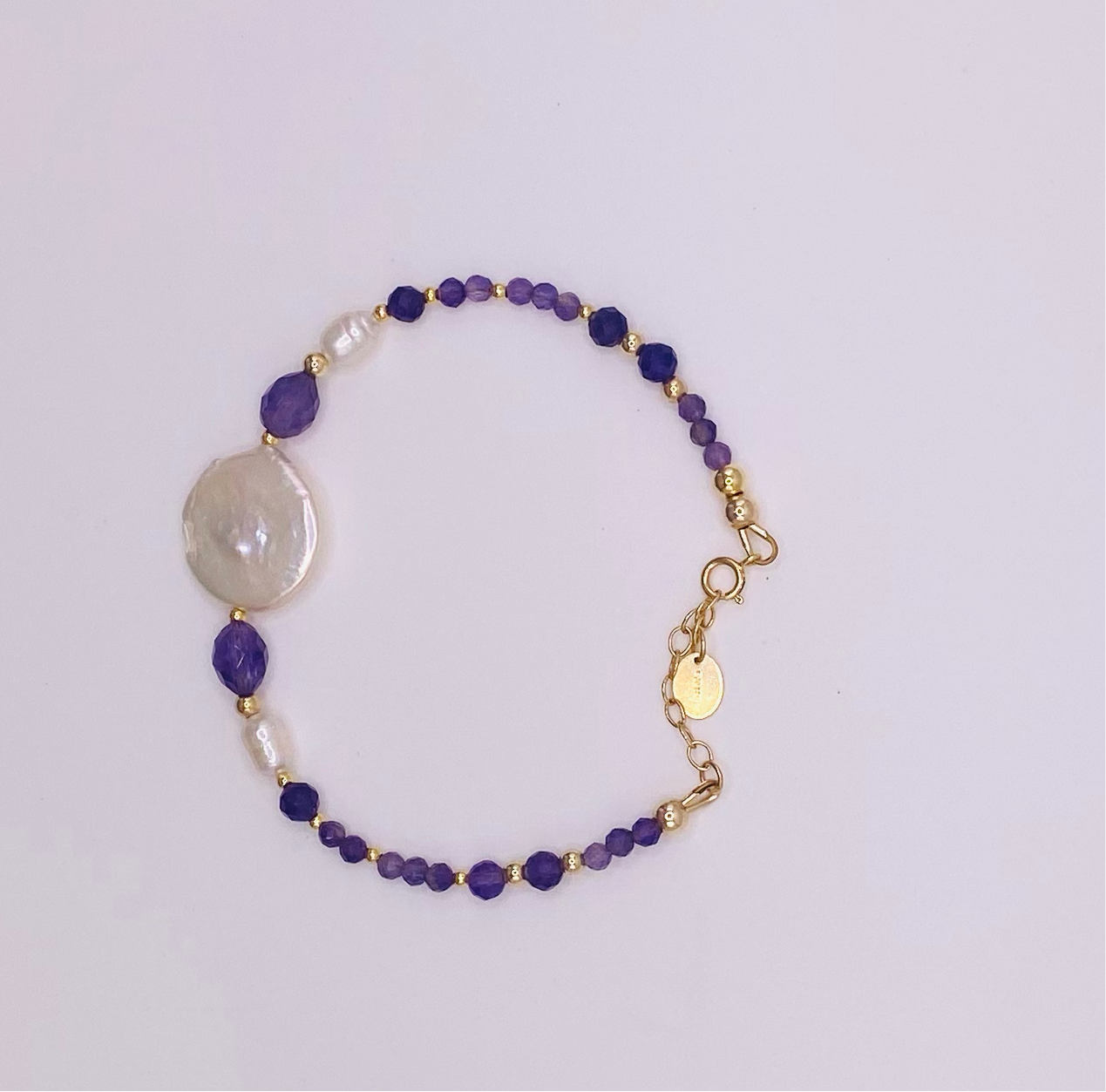 Bracelet DOLCEZZA Violet - Améthyste