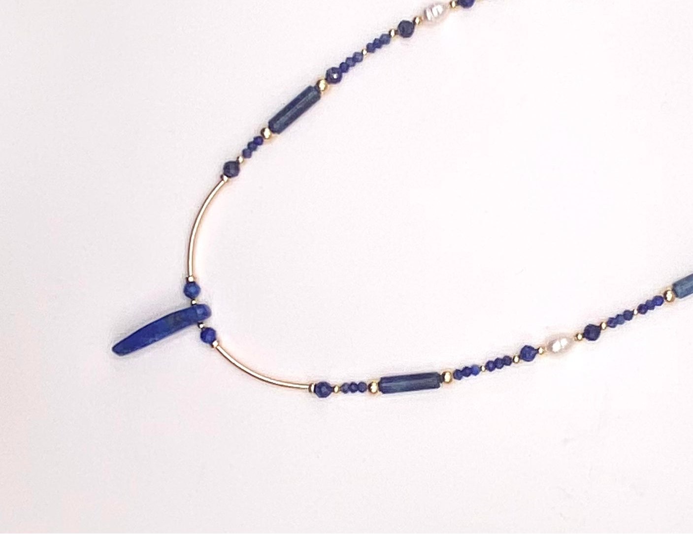 Collier SENSUALITA n°2 Bleu - Lapis Lazuli