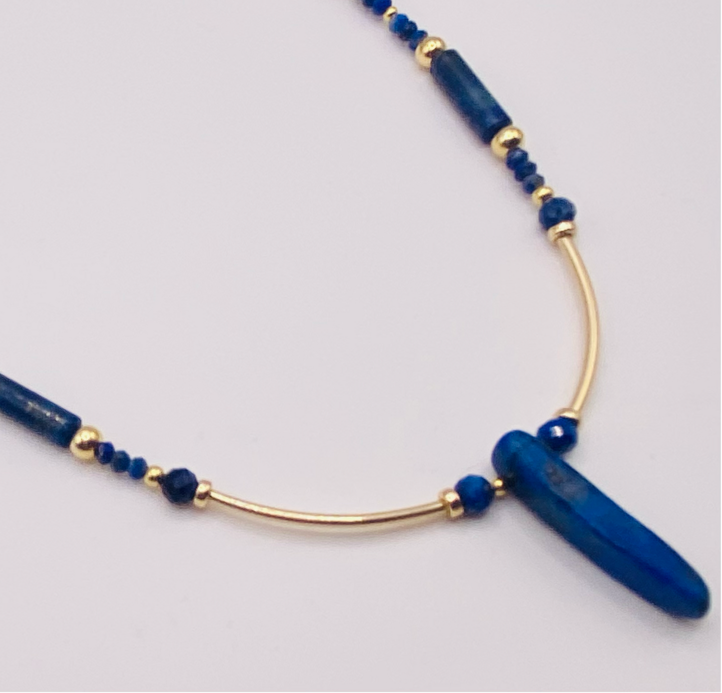 Collier SENSUALITA n°2 Bleu - Lapis Lazuli