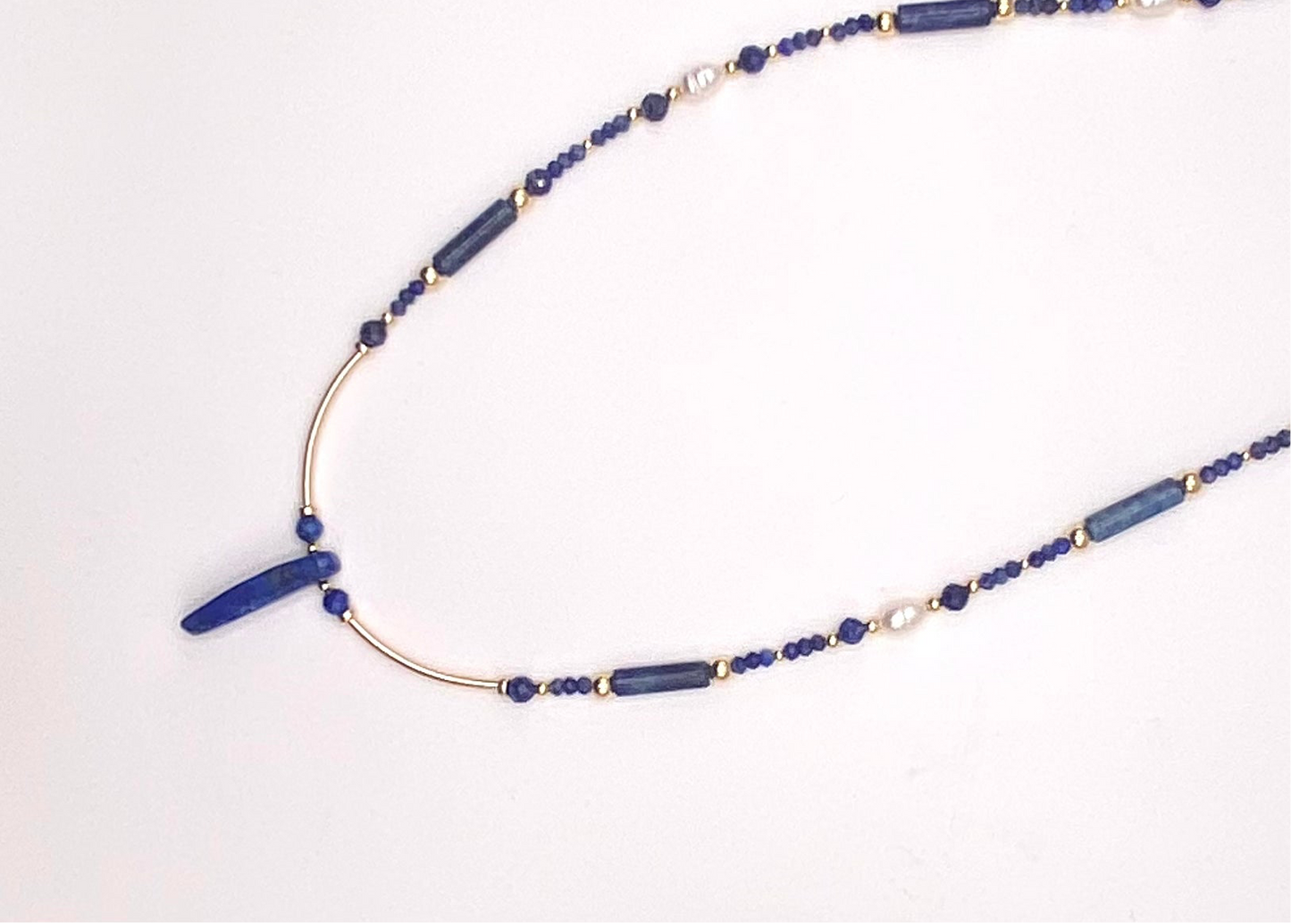 Collier SENSUALITA n°2 Bleu - Lapis Lazuli