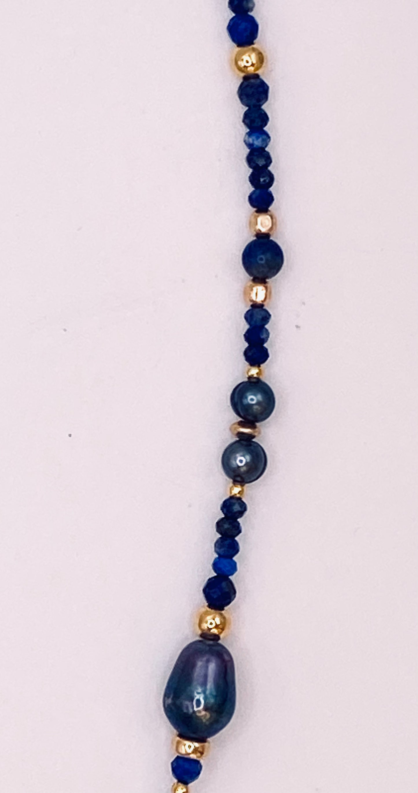 Collier SENSUALITA n°1 Bleu - Lapis Lazuli